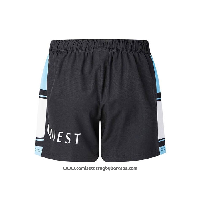 Pantalones Cortos Cronulla Sutherland Sharks Rugby 2026 Negro